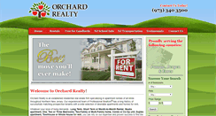 Desktop Screenshot of orchardrealty.com
